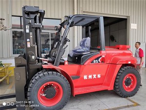 合肥萬(wàn)力輪胎8.5噸內(nèi)燃叉車(chē)